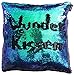 Produktbild Wunderkissen - Das Original, Kissenbezug mit Pailletten, Paillettenkissen Mermaid Pillow, 1000 Kissen in Einem, 50x50cm, Farbe Mermaid