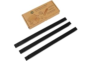 TreeBox Bastoncini per pasta in silicone per mattarelli - Distanziatori per pasta moderni - Set da 3 (2 mm, 4 mm e 6 mm) - Effetto antiscivolo e antiaderente