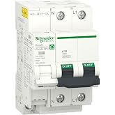 CABLEPELADO R9L20632 Permanent Surge Protector Combined Surge Protector, IGA; Resi9 Combi; 1P+N, Cutting Capacity 6000 A, 32