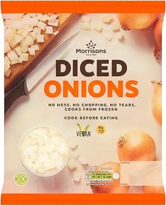 Morrisons Diced Onions, 500g (Frozen)|200