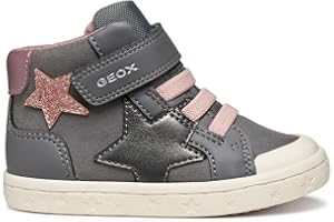 Geox B Gisli Girl, Scarpe da Ginnastica Bimba 0-24