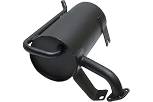 Red Hawk MUF-0006 Muffler Compatible With/Replacement For E-Z-GO TXT, 2004 And Newer, With MCI Engine 74829G01 Golf Carts