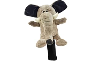 Perfeclan Golf Club Headcover Mignon Portable Bois Driver Head Cover Cartoon Headcover Sleeve pour de tête Enfants