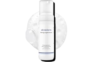 ‎AKNEDERM aknederm Reinigungsschaum 150ml - gründliche und milde Reinigung - gegen Hautunreinheiten & Pickel - vegan & parfümfrei für alle Hauttypen