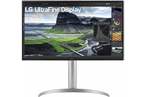 LG Ultrafine™ 27UQ850V-W.AEU Ecran PC 4K 27" - Dalle IPS résolution UHD (3840 x 2160), 5ms GtG, Display HDRTM 400, DCI-P3 98%, AMD FreeSync, inclinable, réglable en Hauteur
