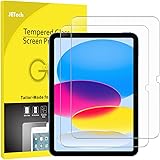 JETech Screen Protector for iPad 10 (10.9 Inch, 2022 Models, 10th Generation), Tempered Glass Film, HD Clear, 2 Pack