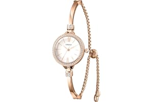 TIME100 Orologio Bracciale da Donna Decorato con i Diamanti Movimento al Quarzo Cinturino Acciaio Elegante e Leggero Regalo Donna
