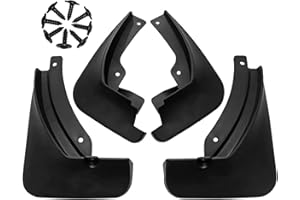 KMQRDZI 4 Pcs Car Mud Flaps for Skoda Octavia 2009-2013/2014-2016, Splashproof Front Rear Car Fenders, No Drilling Auto Splash Guards, Decorative Wheel Protection Baffle Accessories Easy Installation (14-16)