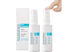 CLAWREX Fußpilz Spray, 2 Stück Fußspray Pflege, Foot and Nail S-pray zur Nagelreparatur Geruchsbekämpfung, Schnell Wirksam, Linderung von Fußinfektionen, Fußpflege-Spray Feuchtigkeit (60ML)