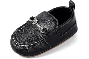 MASOCIO Baby Boys Moccasin Shoes Infant First Walking Casual Flats Shoes