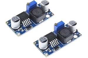 TECNOIOT 2pcs LM2596 LM2596S DC-DC Adjustable Voltage Regulator Step Down Power Supply