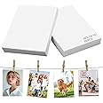 100 Sheets High Glossy Photo Paper 3.5x5 inch 8x12 cm, 200gsm with Premium High Glossy Advanced Resin Coated,White Photographic Paper Waterproof for Canon Hp Epson Inkjet Printer