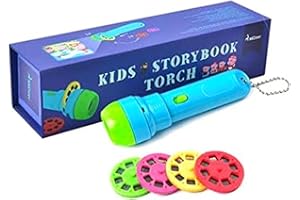 DMZK 32 Scènes Projecteur Torche Enfants,Jouet de Projecteur Histoire Quatre Histoires Classiques pour Enfants