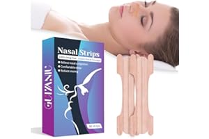 GUIYANIU Nasal Strips 30 Pieces Nose Strips Snoring Aids for Men Relieve a Blocked Nose Due to Colds for Sleep Anti Snoring Devices Nose Strips Anti Snore Drug-Free