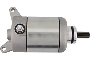 GOOFIT Electric Starter Start Motor Accessories Fit Engine Replacement for ATV YFZ450 04-13 YFZ450 LE 2004 YFZ450 SE 05-09 5TG-81800-00-00 5TG-81890-00-00