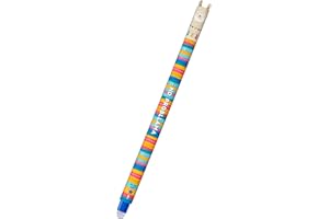 Legami - Penna Gel Cancellabile, Sfera sull'Estremità per Rimuovere l'Inchiostro senza Consumare il Foglio - Inchiostro Blu Termosensibile, Diametro Punta 0,7 mm - Tema Llama