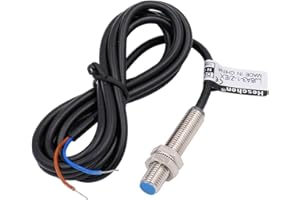 Heschen M8 Interruttore sensore di prossimità induttivo Schermato Tipo LJ8A3-1-Z/EX Rivelatore 1mm 10-30VDC 200mA normalmente aperto (NO) 2 fili