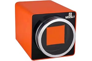 MOZSLY Remontoir pour Montres automatiques avec Moteur Silencieux 12 Réglage du Mode de Rotation Cuir