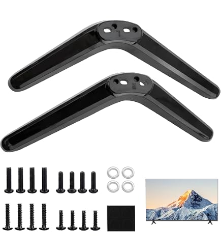 Support TV Universel 27-55 Pouces - Kit Complet Pour LG Philips Vizio TCL - 45kg