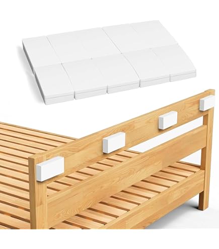 23 stuks wandafstandhouders, zelfklevende wandbuffers, EVA-schuim, wandbescherming, bed, afstandhouders, wandschuim, hoofdbordstoppers voor muur, voor wandbedden, kasten, banken (wit