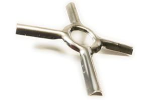 Kerafactum Gasherd Aufsatz ultraleicht 13 cm Topfträger und Reduzierstern für Gaskocher beim Camping praktisches Gasherdkreuz Aufsatz am Campingkocher reduziert die Topfauflage bei Gas Kocher