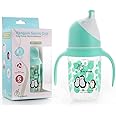 R for Rabbit Penguin Spout Sipper Cup 180 ml Bottle, PP Spout Sipper for Kids Age of 6 + Months - Green