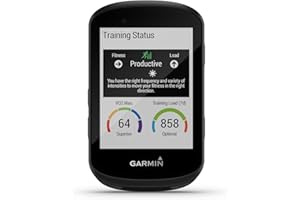 Garmin Edge 530 – GPS-Fahrradcomputer mit 2,6“ Farbdisplay, umfassenden Leistungsdaten, vorinstallierter Europakarte zur Navigation & bis zu 20 h Akkulaufzeit, MTB-Kennzahlen, Schwarz
