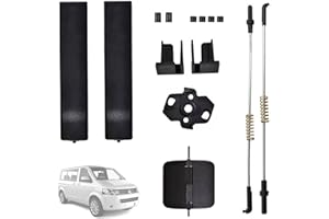 Twowinds - Kit Vitre Coulissante Latérale Compatible avec VW T5 Transporter Caravelle (2003-2015) T6 (à partir de 2015) - Côté Gauche ou Droit - 7H0847781B - Poignée de Fenêtre - Fenêtre Coulissante