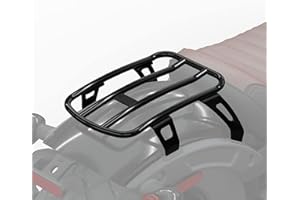 GYMARK Porte-bagages arrière de moto pour siège arrière passager Indian Scout Bobber Twenty Sixty 2018-2023, accessoires de support de charge robuste