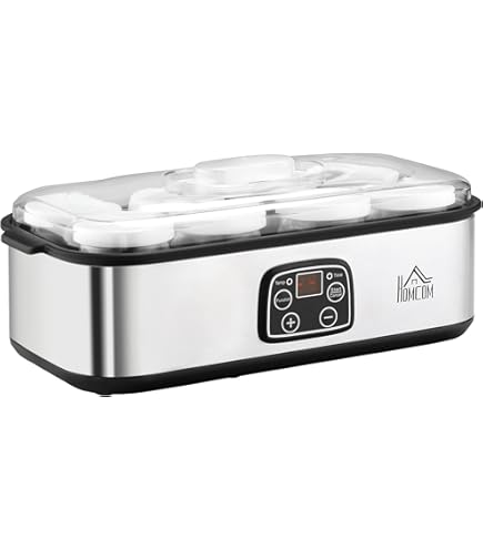 Yogurtiera Casalinga 1.5L - 20W Con 7 Barattoli Di Vetro | Temperatura Costante Per Yogurt Perfetto | Indicatore LED - Foto 5