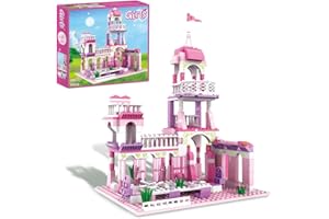 COGO Castello Principesse, Set di Costruzioni, Castello Creativi, Friends Bambina 6-12 Anni, Castello Giocattoli per Bambini, Regalo di Natale, Giocattoli Educativi, 254 Pezzi