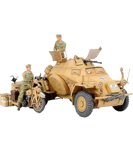 AFV Club 1/35 Maquette Camion Rommel's Mammoth Dak AEC Armored Command Car - Kit Neuf Sous Blister