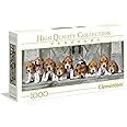 Clementoni - 39435 - Collection Panorama Puzzle for Adults and Children - Beagles - 1000 Pieces