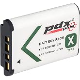 PDX Plus,Sony ile uyumlu NP-BX1 Fotoğraf Makinesi Bataryası.