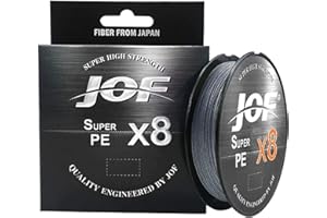 Lenza trecciato per pesca 8 fili JOF Il più alto modulo di resistenza filo da pesca professionale, trecciato spinning Ottimo in tutte le tecniche di pesca