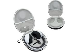 Growalleter Etui kompatybilne z Sony INZONE H3/H7/H9 Gaming Headset, design do Sony INZONE zestaw słuchawkowy gamingowy (czarny)