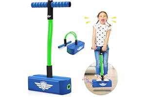 Toyzey Jeu Enfant 3-12 Ans, Pogo Jumper Garçon Fille, Ballon Sauteur Jouet Amusant pour Cadeau Anniversaire