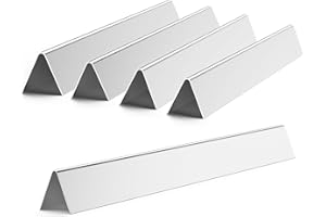 onlyfire 7535 Flavorizer Bars Lot de 5 Rails en Acier Inoxydable, Pièces de Rechange pour Weber Spirit 200 séries, Spirit 500 & Genesis A