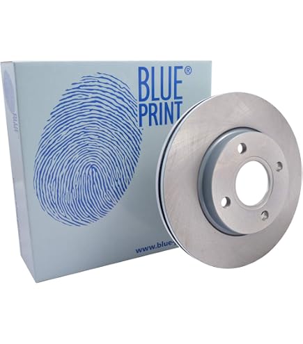 Febi Bilstein 24566 Brake Disc Set (2 Discs) Front, Vented, 5 Bolt Holes - Fits Ford C-MAX, Focus, Kuga & Volvo C30, S40, V50