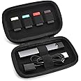 Vaportown Vape Case Compatible with Juul 2 Vape Pen Pax Era Cartridges Hard Shell Slim Holder Organizer Travel Carrying Pouch Bag for Ecig Pod System Kit 510 Battery Charger Pods [Case Only]