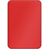 Juice 2 Charges Power Bank Portable Charger for Apple iPhone, Samsung, Huawei, Microsoft, Oppo, Sony - Red