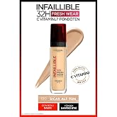 L'Oreal Paris Infaillible 32H Fresh Wear C Vitaminli Fond&ouml;ten - 120 Vanilla | C Vitamini ile, Taze, Nemli ve Parlayan Cilt, K