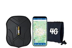 SAFEHITCH Tracker 4G TK905 GPS Tracks Globally - Powerful Magnet - GPS Tracker - Anti Theft - Realtime Location - Long Battery Life - Comes with APP - No Subscription Required TK905 4G SH-TK905-4G-1