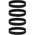 Fafeicy Vacuum Cleaner Belt, 4Pcs Rubber Flexible Soft Replacement for Kirby Avalir, Sentria, Ideal for 301291 Model