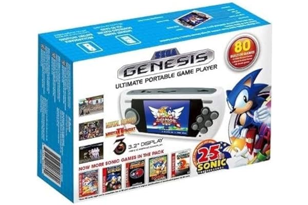 Console Retro Sega Megadrive Ultimate Portable + Port SD - édition 2016-2017