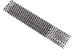 Leopacat Lima de Motosierra,12 Piezas Afilador de Motosierra Lima Redonda de 4 Mm, Limas para Motosierra de AleacióN,Lima de Cadena para Afilar Cadenas de Sierra de 1/4 Pulgadas y 3/8 Pulgadas P1,3 mm