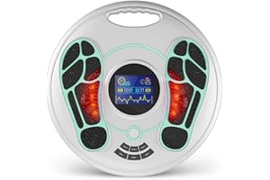 ‎CRELIVER Durchblutungs-Stimulator, mit TENS + EMS(Elektrische Muskeln Stimulator), Reaktiviert die Durchblutung, Entspannt die Beine, Bekämpft Neuropathie.