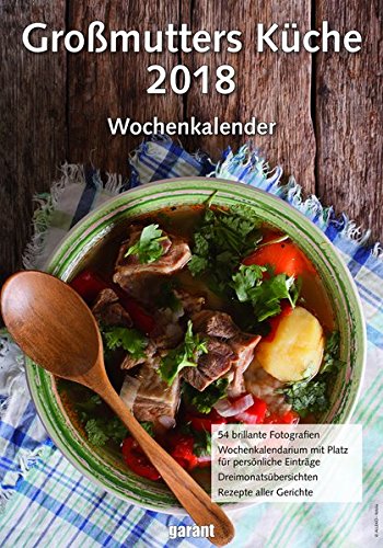 Wochenkalender Großmutter Küche 2018