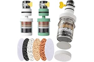 TOPXIAOBAO Faucet Tap Water Filter Activated Carbon Clean Purifier Cartridge Water Tap Kitchen Remove Fluorinated Chlorine Heavy Metal Activated Carbon Water Filter (2)