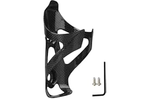 Portabotellas Bicicletas, CalmGeek Bicicletas, Portabebidas, Ligero, Ciclismo, Bicicleta, Deporte, Portabotellas para Bicicleta de Carretera (Negro Brillante)